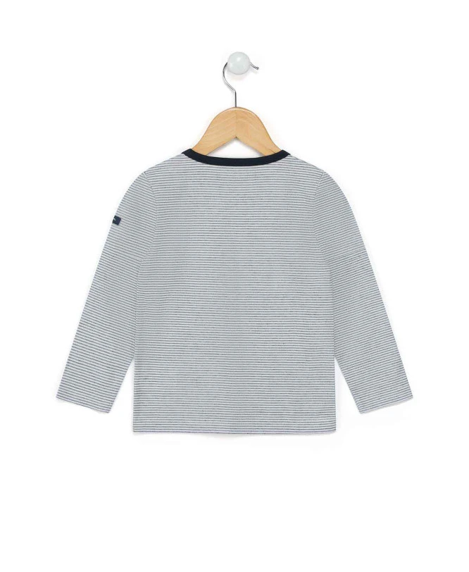 T-shirt Imprimé Garçon à Rayures 4 T-shirt Imprimé Garçon à Rayures – Image 2