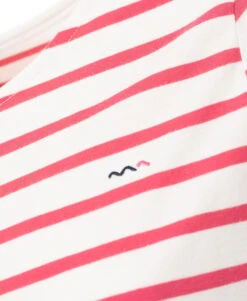 TEE SHIRT ML FOND NATUREL RAYE ROSE ACCOT 7 TEE SHIRT ML FOND NATUREL RAYE ROSE ACCOT -Terre De Marins prod 4693 tee shirt ml fond naturel raye rose accot 666x812 fc7ea0111e0b