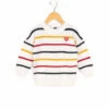 Pull Rayé Multicolore Fille -Terre De Marins prod 4763 pull fond blanc raye multicolore ixona 666x812 fc7ea0111e0b