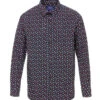 Chemise Homme Imprimé -Terre De Marins prod 4829 chemise chemisier ml imprime indigo fordo 666x812 fc7ea0111e0b