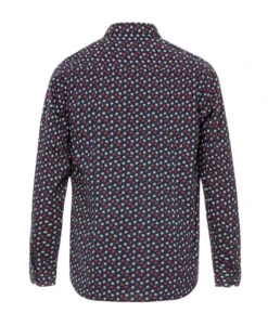 Chemise Homme Imprimé -Terre De Marins prod 4830 chemise chemisier ml imprime indigo fordo 666x812 fc7ea0111e0b