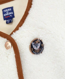 Veste Beige Fausse Fourrure Fille -Terre De Marins prod 4972 veste ml beige chignon 666x812 fc7ea0111e0b