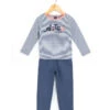 Pyjama Rayé Fille Pantalon + T-shirt Manches Longues -Terre De Marins prod 5079 pyjama raye palami 666x812 fc7ea0111e0b