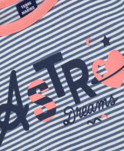 Pyjama Rayé Fille Pantalon + T-shirt Manches Longues 9 Pyjama Rayé Fille Pantalon + T-shirt Manches Longues -Terre De Marins prod 5081 pyjama raye palami 666x812 fc7ea0111e0b