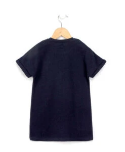 Robe En Molleton Bleu Marine Fille -Terre De Marins prod 5110 robe mc bleu indigo ipali 666x812 fc7ea0111e0b