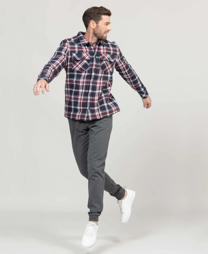 Pantalon Jogging Gris Homme 3 Pantalon Jogging Gris Homme