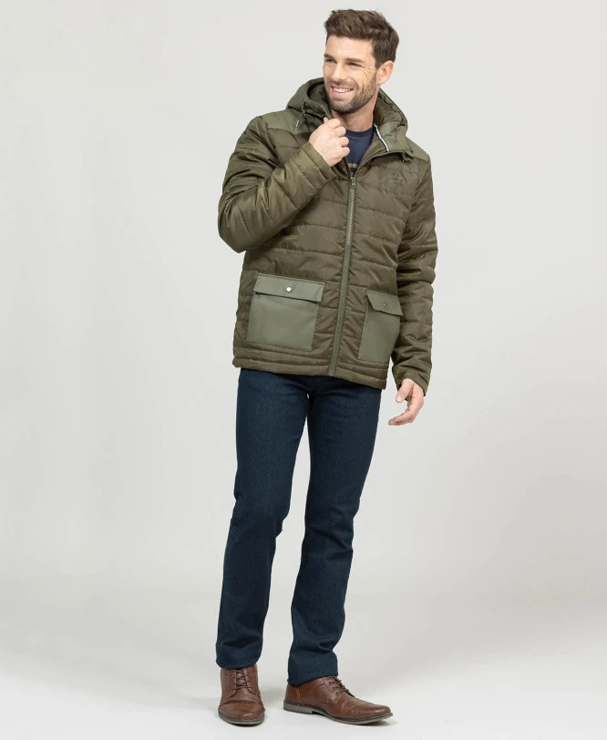 Doudoune Kaki Homme 7 Doudoune Kaki Homme – Image 5