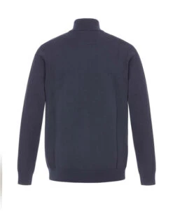 Gilet Zippé Bleu Marine Homme -Terre De Marins prod 5283 cardigan tricot indigo itaro 666x812 fc7ea0111e0b