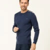 Pull Bleu Minéral Homme -Terre De Marins prod 5342 pull bleu mineral kafull 666x812 fc7ea0111e0b
