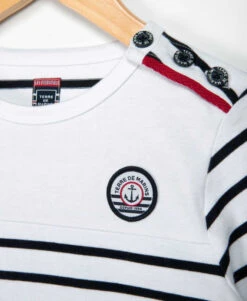 Marinièree Authentique Bébé -Terre De Marins prod 5462 mariniere ml fond blanc opt raye marine cabatage 666x812 fc7ea0111e0b