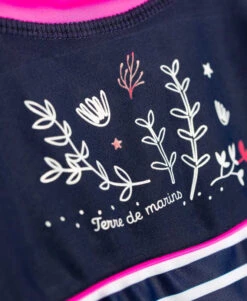 T-shirt De Bain Manches Longues Fille -Terre De Marins prod 5547 maillot de bain bleu monila 666x812 fc7ea0111e0b