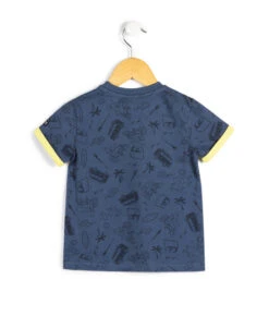 TEE SHIRT MC IMPRIME BLEU ARDOISE EVAZI -Terre De Marins prod 5868 tee shirt mc imprime bleu ardoise evazi 666x812 fc7ea0111e0b