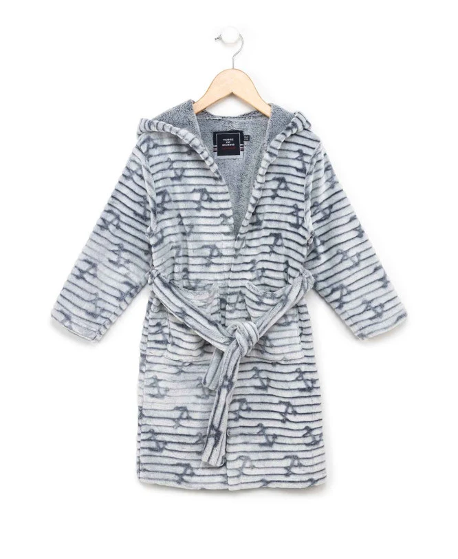 Robe De Chambre Toute Douce Grise Garçon 3 Robe De Chambre Toute Douce Grise Garçon