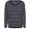 Pull Marin Bleu Marine Femme