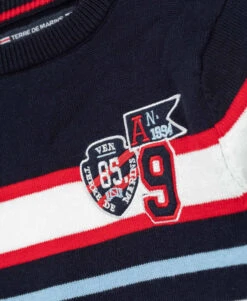 Pull Rayé Bleu Marine Garçon -Terre De Marins prod 5979 pull raye multicolore antolis 666x812 fc7ea0111e0b