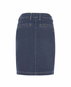 Jupe Courte En Jean Femme -Terre De Marins prod 6071 jupe courte denim clair ecidie 666x812 fc7ea0111e0b