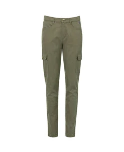Pantalon Kaki Cargo Femme