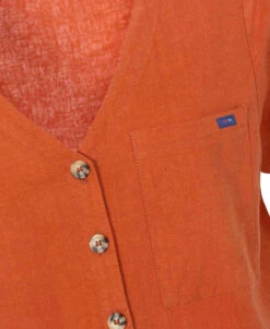 Combinaison Femme Manches Courtes Rouille -Terre De Marins prod 6403 combilong rouille locombe 666x812 fc7ea0111e0b