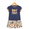 Robe Fille Effet 2 En 1 T-shirt Et Jupe 1 Robe Fille Effet 2 En 1 T-shirt Et Jupe -Terre De Marins prod 6461 robe mc bleu nuit choupe 666x812 fc7ea0111e0b