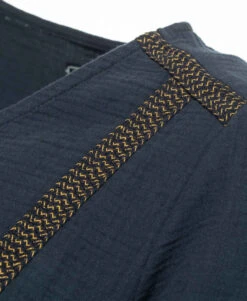 Robe Femme Manches 3/4 Gaze De Coton -Terre De Marins prod 6469 robe ml indigo valine 666x812 fc7ea0111e0b