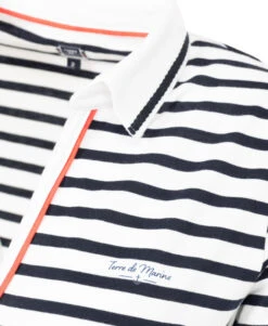 Robe Rayée Manches Courtes Femme -Terre De Marins prod 6493 robe mc fond blanc raye indigo nyela 666x812 fc7ea0111e0b