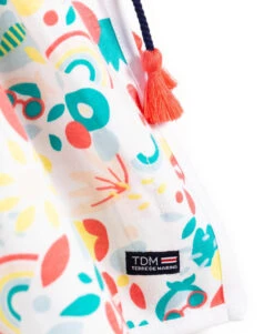 Robe De Plage Fille -Terre De Marins prod 6529 robe mc imprime laplage 666x812 fc7ea0111e0b