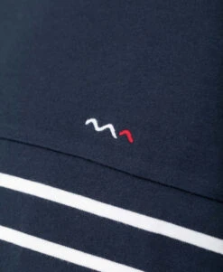 Marinière Bleu Marine Homme -Terre De Marins prod 6581 mariniere ml fond marine raye blanc opt calunque 666x812 fc7ea0111e0b