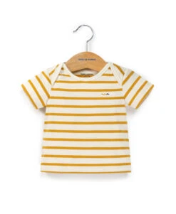 Marinière Jaune éco Conçue Bébé