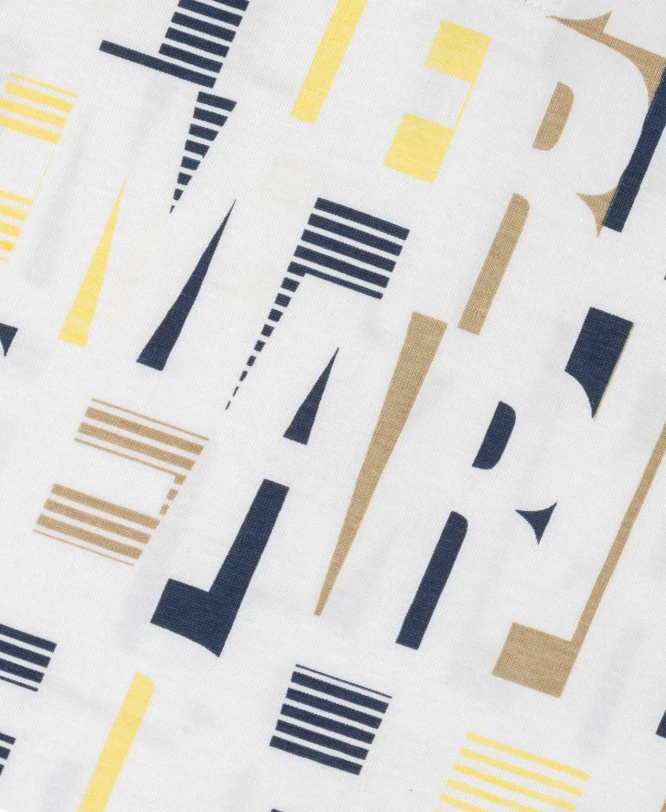 Polo Blanc Imprimé Graphique Homme 6 Polo Blanc Imprimé Graphique Homme – Image 4