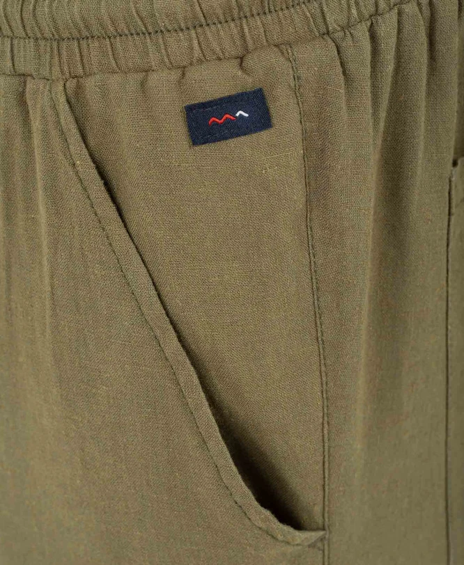 PANTALON VERT OLIVE LINDON 6 PANTALON VERT OLIVE LINDON – Image 4