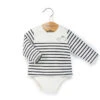 Body Marinière Bébé Fond Blanc Rayé Bleu Marine -Terre De Marins prod 6780 body ml fond naturel raye indigo bodima 666x812 fc7ea0111e0b