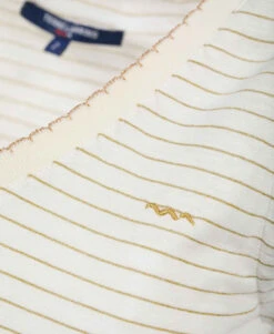 Débardeur Blanc Rayé Doré Femme -Terre De Marins prod 6814 debardeur raye xipho 666x812 fc7ea0111e0b