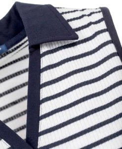 Polo Sans Manches Rayé Femme -Terre De Marins prod 6820 polo ssm raye indigo blanc optique cady 666x812 fc7ea0111e0b