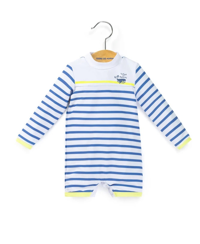 Combinaison De Bain Rayé Manches Longues Bébé 3 Combinaison De Bain Rayé Manches Longues Bébé