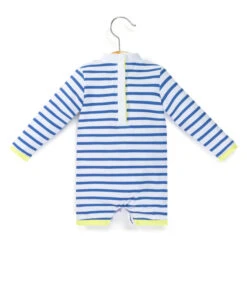 Combinaison De Bain Rayé Manches Longues Bébé 6 Combinaison De Bain Rayé Manches Longues Bébé -Terre De Marins prod 6831 maillot de bain fond blanc raye bleu ybin 666x812 fc7ea0111e0b