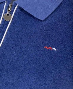 POLO MC BLEU OUTREMER CHINE CYANO 7 POLO MC BLEU OUTREMER CHINE CYANO -Terre De Marins prod 6832 polo mc bleu outremer chine cyano 666x812 fc7ea0111e0b