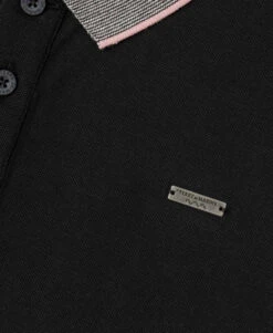 Polo Noir Homme 7 Polo Noir Homme -Terre De Marins prod 6889 polo mc noir orevoir 666x812 fc7ea0111e0b