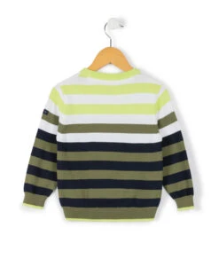 Pull Marin Rayé Vert Garçon -Terre De Marins prod 6901 pull raye multicolore homar 666x812 fc7ea0111e0b