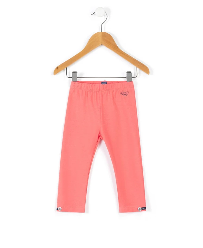 Legging Court Rose Fille 3 Legging Court Rose Fille