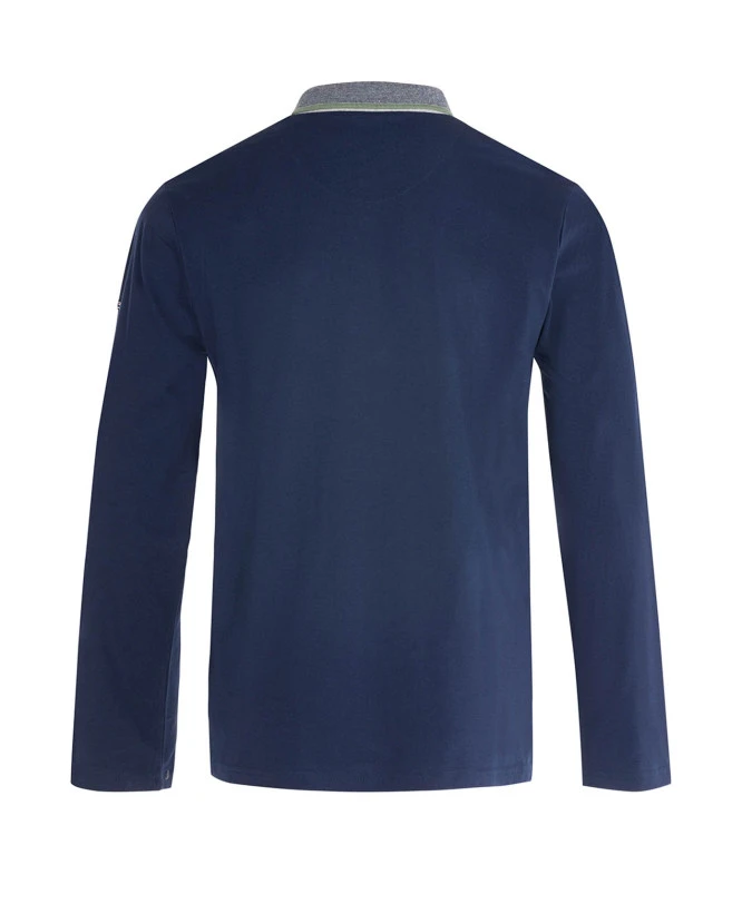 POLO ML BLEU / VERT IPANSA 4 POLO ML BLEU / VERT IPANSA – Image 2