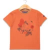 T-shirt Garçon Col Rond Orange -Terre De Marins prod 6961 tee shirt mc orange citrouille axul 666x812 fc7ea0111e0b