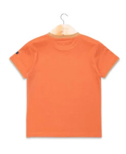 T-shirt Garçon Col Rond Orange -Terre De Marins prod 6964 tee shirt mc orange citrouille axul 666x812 fc7ea0111e0b