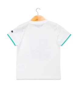 T-shirt Garçon Col Rond Blanc 8 T-shirt Garçon Col Rond Blanc -Terre De Marins prod 6973 tee shirt mc blanc optique axul 666x812 fc7ea0111e0b