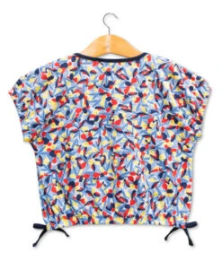 T-shirt Imprimé Court Fille -Terre De Marins prod 7014 tee shirt mc imprime bleu ornela 666x812 fc7ea0111e0b