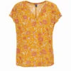 Blouse Jaune Imprimé Floral Femme -Terre De Marins prod 7057 blouse mc imprime jaune osblo 666x812 fc7ea0111e0b