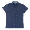 Chemise Manches Courtes Bleu Marine Homme 2 Chemise Manches Courtes Bleu Marine Homme -Terre De Marins prod 7119 chemise chemisier mc indigo ertok 666x812 fc7ea0111e0b