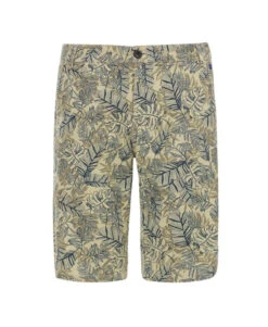 Bermuda Homme Imprimé Beige/bleu Marine -Terre De Marins prod 7205 bermuda imprime beige lucolo 666x812 fc7ea0111e0b