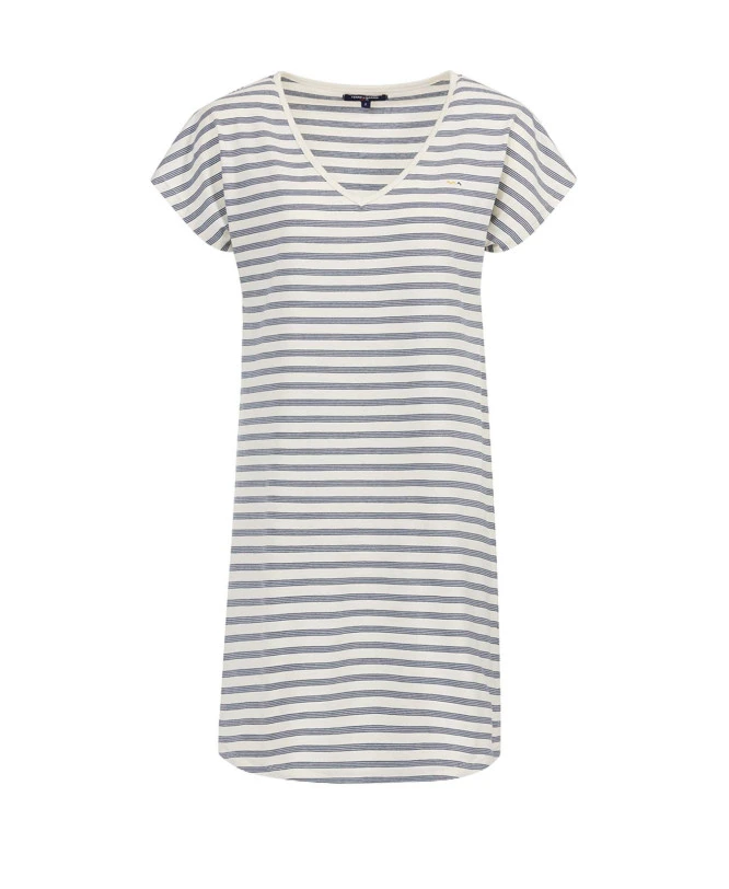 Chemise De Nuit Rayée Femme Manches Courtes 3 Chemise De Nuit Rayée Femme Manches Courtes