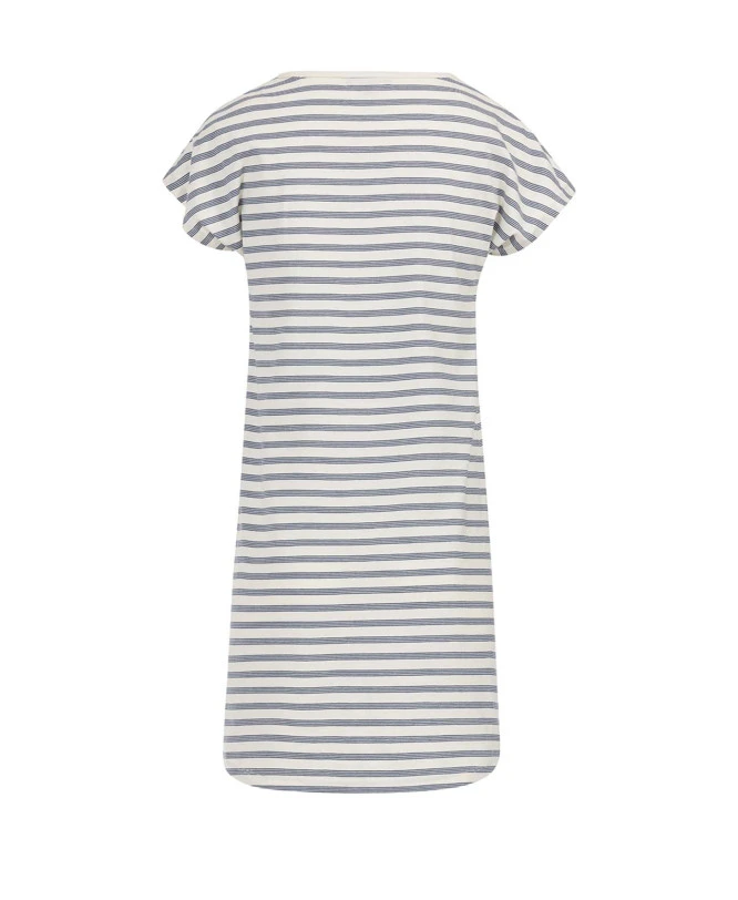 Chemise De Nuit Rayée Femme Manches Courtes 4 Chemise De Nuit Rayée Femme Manches Courtes – Image 2