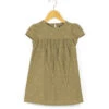 Robe Manches Courtes Gaze De Coton Kaki Fille -Terre De Marins prod 7240 robe mc kaki pippa 666x812 fc7ea0111e0b